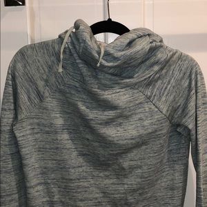 High neck sweatshirt